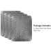Yamel Mesh Wig Cap Net 4 Pieces - Black Hair Mesh Net Wig Caps for Women Men Kids - Buy Online on GoSupps.com