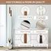 Jekayla Broom and Dustpan Set - 54 Long Handle Upright Combo for Home, Kitchen, Office - Lightweight Floor Cleaning Kit in Brown and Grey - Buy Online on GoSupps.com