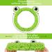 Cute Frog Headband Set for Girls and Women - 3 Pieces Funny Green Headbands for Face Washing, Shower, Spa, Yoga - Elastic Turban Hair Wrap - Buy Online on GoSupps.com