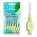 Tepe interdental brushes Extra soft green (ISO size 5: 0.8 mm) / for particularly gentle & efficient cleaning of the interdental spaces / 2 pack
