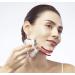 ReFa CAXA M1 Facial Contouring Tool | Reduces Wrinkles, Firms Skin, & Smooths Lines | Face Roller for Tightening and Toning | Pearl Red - Buy Online on GoSupps.com