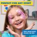 42PCS Face and Body Paint Crayons Kit - Safe & Non-Toxic | 14 Metallic Colors for Birthday Parties, Festivals, Gifts - Kids Girls Boys - Buy Online on GoSupps.com