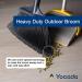 Yocada Heavy-Duty 54-Inch Broom for Commercial & Home Use - Ideal for Outdoor Cleaning, Garage, Kitchen, Office - Pet Hair & Rubbish Removal - Buy Online on GoSupps.com