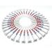 NorthPointe 3 USA Stars and Stripes American Flag Golf Tees - 100 Tees Bulk Pack | Patriotic Golf Accessories - Buy Online on GoSupps.com