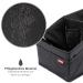 Heart Child Auto Organizer | Practical Folding Storage Box for Kids - Diapers Toys & More - Rear Seat & Trunk - Schwarz - Buy Online on GoSupps.com
