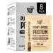 Organic Vegan Protein Powder Sample Pack - Plant-Based Protein Gluten-Free Non GMO 20g Protein Per Serving Great for Smoothies & Shakes (Peanut Butter Pack of 8) Peanut Butter Pack of 8
