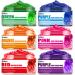 6 Pack Temporary Hair Color Wax Natural Hair Wax Color Hair Coloring Wax Mud for Men Women Kids Daily Party Cosplay Halloween DIY Hair Color (Green Orange Pink Purple Red Blue)