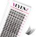 VEYES INC 72 Cluster Lashes. Wispy & Soft DIY Eyelash Extensions  Individual Eyelashes that Look Like Extensions  D curl 8-16mm Mixed Length (WM-03). WM03