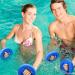 Water Exercise Pans & Weights | Eva Foam Pool Aerobics Set - 17.1 cm Blue - Buy Online on GoSupps.com
