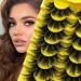 25mm Mink Lashes - 7 Pairs 5D Fluffy Dramatic False Eyelashes | Wholesale Faux Mink Eyelashes - Buy Online on GoSupps.com