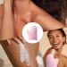 Autobronzant | Applicateur pour Autobronzage | Applicateur Flock Lavable en Machine R utilisable avec Pouce pour Cr mes Spray Mousse Corps Visage Femmes Rose - Buy Online on GoSupps.com