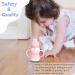 Yes Boo Toddler Spill Proof Silicone Sippy Cup (Pink) - YB002-2 - Buy Online on GoSupps.com