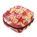 Starfish Seashell Pattern Sanitary Napkin Storage Bag Feminine Product Pouches Portable Period Kit Bag Menstruation First Period Bag for Women Teen Girls Ladies Menstrual Cup Pouch Tampon Bags Color 2