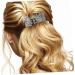 minkissy hairpin rhinestone barrettes pearl hair clips korean hair accessories rhinestone hair accessory minimalist hair clip ponytail buckles ponytail cuff high ponytail holder Metal Miss - Buy Online on GoSupps.com