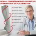 Ailaka Open Toe Compression Socks 15-20 mmHg for Women Men - Knee High Support for Varicose Veins, Edema, Pregnancy - S/M Pure Grey - Buy Online on GoSupps.com