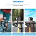 360 Rotation Bike Handlebar Mount for GoPro Hero - Aluminum Mount for 0.6-1.3 inch Handlebars - Black - Buy Online on GoSupps.com
