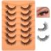 ALPHONSE 16MM Natural Look Mink False Eyelashes - 7 Pairs Pack - Buy Online on GoSupps.com