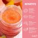 Looky Sugar Lip Scrub 15ml (0.5 fl. oz) Natural Lip Exfoliator for Soft Smooth Lips Infused with Jojoba Oil Vitamin E Shea Butter Avocado Oil Hydrating Plumping Vegan Cruelty-Free Paraben-Free Perfect for Lipstick Prep (Pack of 1 #3 Peach) #3 Peach 15 ml  - Buy Online on GoSupps.com