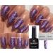 Bluesky Gel Nail Polish Purple Glitter Lilac Glitter Sparkle LILAC RITZ S10N UV LED Soak Off 10ml