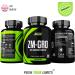 ZM-GRO ZMA 180 Capsules - Testosterone Support, Muscle Strength & Energy - UK Made - Buy Online on GoSupps.com