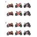 Shop Moto GP Motorcycles Edible Cupcake Toppers - Ducati Honda Yamaha Mix | International Shipping Available - Buy Online on GoSupps.com