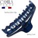 Camila Paris CP3220 French Hair Clip - Medium Narrow Blue Hair Claw for Women - Made in France - Strong Hold Styling Accessory - Buy Online on GoSupps.com