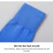 Buy Calf Compression Sleeves for Sports Footless Support Stockings for Football Running & Cycling Blue High Knee Waden Bandages - Buy Online on GoSupps.com