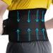 JUTT Back Support Belt for Men and Women - The Only Certified Medical Grade Adjustable Lumbar Support Belt - Therapeutic Lower Back Support for Back Pain Relief and Injury Prevention (Large)