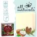 Men's All Naturals Cedarwood Soap Bar | 100% Organic with Coconut Oil & Cocoa Butter | Hand, Face, Body | Aromatherapy Essential Oils | 100g - Buy Online on GoSupps.com