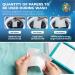 Laundry Detergent Sheets - Eco-Friendly & Biodegradable | Mess-Free Travel-Friendly Concentrated Solution | 10 Loads (5 Sheets - Buy Online on GoSupps.com