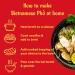 Authentic Chicken Pho Bone Broth | Slow-Simmered 12-Hour Vietnamese Recipe | 100% Natural Ingredients | No MSG/Preservatives | Gluten/Nut/Sesame Free | 6 x 500ml (makes 12 bowls) | 26 Cals per Portion Chicken Pho 500 ml (Pack of 6) - Buy Online on GoSupps.com