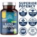 N1N Premium Lung Support Supplement - Natural Cleanse & Detox with Quercetin, Bromelain & Vitamin C - 60 Veg Caps - Buy Online on GoSupps.com