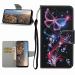 Miago case for iPhone 11 Pro Max cell phone case PU leather wallet protection flip case wallet cover folding wraps bag case with card compartments stand purple butterfly iphone 11 pro max purple butterfly