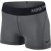 Nike Women's Pro 3" Training Shorts Dark Grey/Heather/Black X-Large