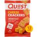 Quest Nutrition Mini Cookies & Cream Protein Bars High Protein Low Carb Keto Friendly 14 Count & Cheese Crackers Cheddar Blast High Protein Low Carb - Buy Online on GoSupps.com