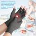 DISUPPO Arthritis Gloves - Pain Relief for Women and Men - Rheumatoid, RSI, Carpal Tunnel - Compression Fingerless Gloves - Gray L - Buy Online on GoSupps.com