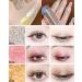 3 Colors Liquid Glitter Eyeshadow Set - Waterproof Metallic Shimmer in Silver, Gold & Pink | Long Lasting Glow Eye Shadow Stick | Korean Eye Makeup Gift for Women - Buy Online on GoSupps.com