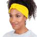 Olivia Sylx Twist Knot Headband for Women - African Headbands for Women  Turban Headbands - Wide Headbands  Yoga Headband  Twist Headband Yellow