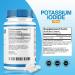 Potassium Iodide Tablets 130mg - Thyroid & Emergency Support Supplement (60 Capsules) - USA Made - Buy Online on GoSupps.com