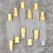 Frosted Clear 10ml Essential Oil Roller Bottle Set | Double-Ended Stainless Steel Roller Balls & Fine Mist Sprayer - 6 Pack for Essential Oils - Buy Online on GoSupps.com