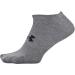 Under Armour Adult Essential Lite No Show Socks 6-Pack - Gray Assorted Large - Buy Online on GoSupps.com