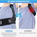 AVIDDA Posture Corrector with Replaceable Support Plate for Men and Women - Adjustable Back Brace for Pain Relief in Back, Neck, and Shoulders - Breathable and Supportive (L) - Buy Online on GoSupps.com