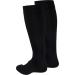 Truform Travel Compression Socks for Men & Women - 15-20 mmHg Knee High Black Large (1 Pair) - Optimal Comfort for International Shipping - Buy Online on GoSupps.com