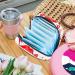 Menstruation Pad Bag with Zipper | Gothic Women's Napkin & Tampon Bag | Stylish Collective Bags for Girls - Buy Online on GoSupps.com