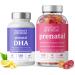 Mother's Promise Prenatal Vitamin Gummies & Prenatal DHA for Women Bundle