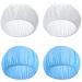 Mesh Sleep Cap 4 Pcs Hair Net for Women Sleeping Hair Nets Women Night Mesh Bonnet for Curly Frizzy Hair Protection Factory Kitchen Warehouse Worker Multicolor