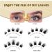 D Curl 120 Clusters Wide Stem Cluster Lashes 10-16mm Length - DIY Eyelash Extensions for Soft Fluffy Look - 10mm-16mm Mix - Buy Online on GoSupps.com