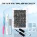 300 Pcs DIY Lash Extension Cluster Lashes - Dramatic Volume, C-18mm 50D - Buy Online on GoSupps.com