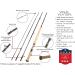 Wild Water Fly Fishing 11ft 4pc 7wt Switch Rod Combo for Saltwater - Complete Starter Package - Buy Online on GoSupps.com