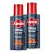 Alpecin Caffeine Shampoo C1 2x 250ml | Against Thinning Hair | Shampoo for Stronger and Thicker Hair | Natural Hair Growth Shampoo for Men | Hair Care for Men Made in Germany 250 Milliliters